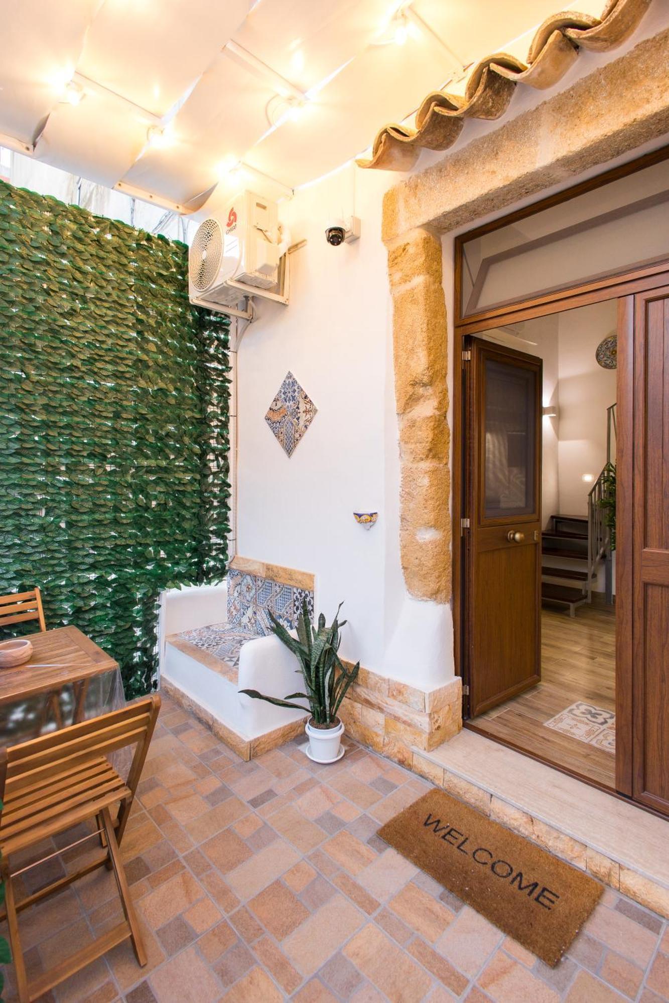 Вилла Centro Storico Sciacca - Casa Di Pisa Cortile Termine Экстерьер фото